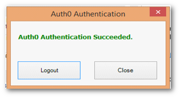 Authentication Succeeded